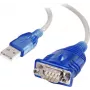 CABLES2GO USB auf DB9 Stecker Seriell Adapterkabel (81632)