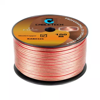 CABLETECH 2.5mm Lautsprecherkabel