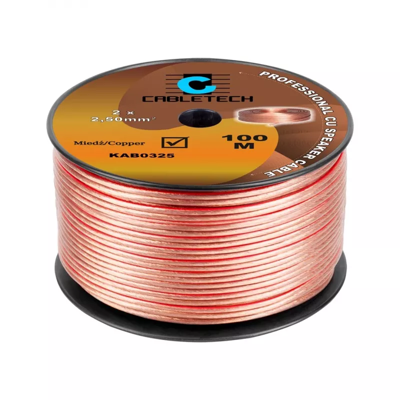 CABLETECH 2.5mm Lautsprecherkabel