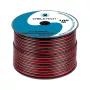 CABLETECH CCA Lautsprecherkabel 2,5 mm Schwarz-Rot 2-adrig Flachband Bulk-Rolle
