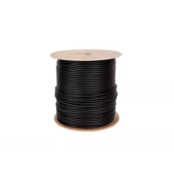CABLETECH Koaxialkabel F690 BV+GEL SCHWARZ 305m