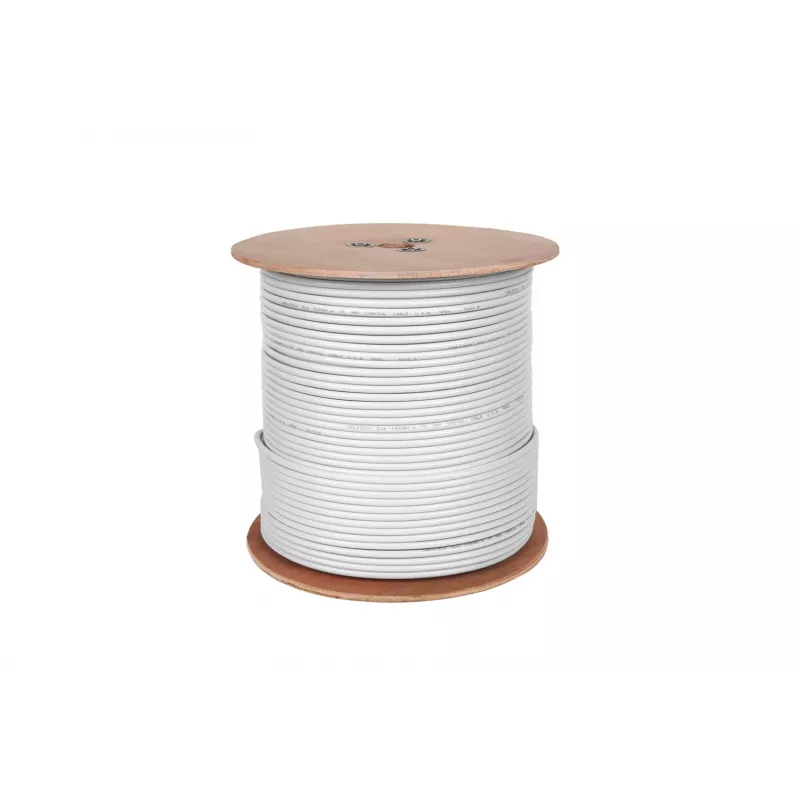 CABLETECH F690BV A Koaxialkabel Weiß 305m Rolle