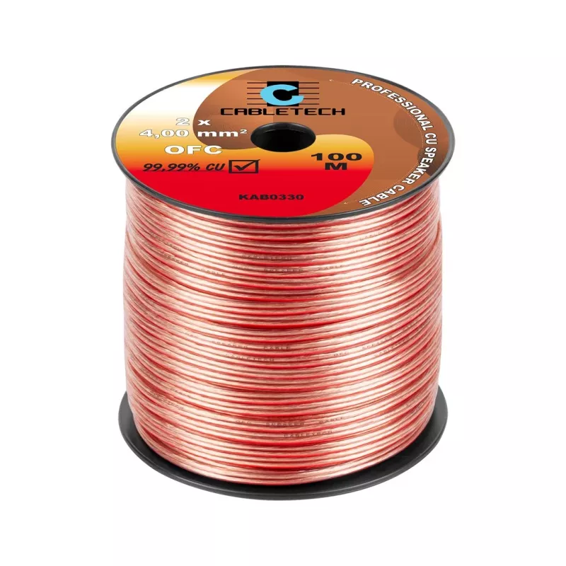 CABLETECH OFC 4mm Lautsprecherkabel