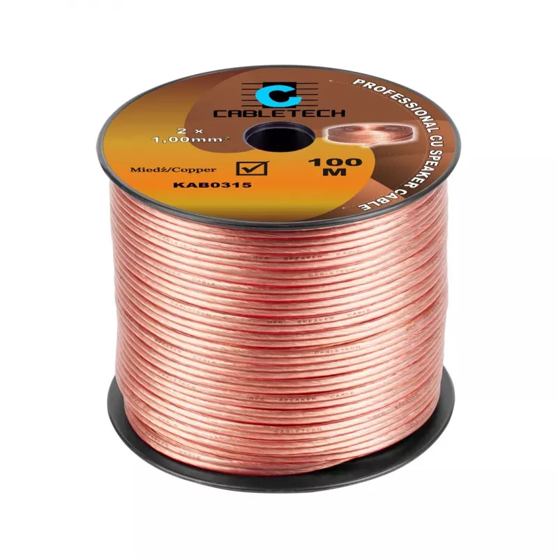 CABLETECH Lautsprecherkabel 1,0mm