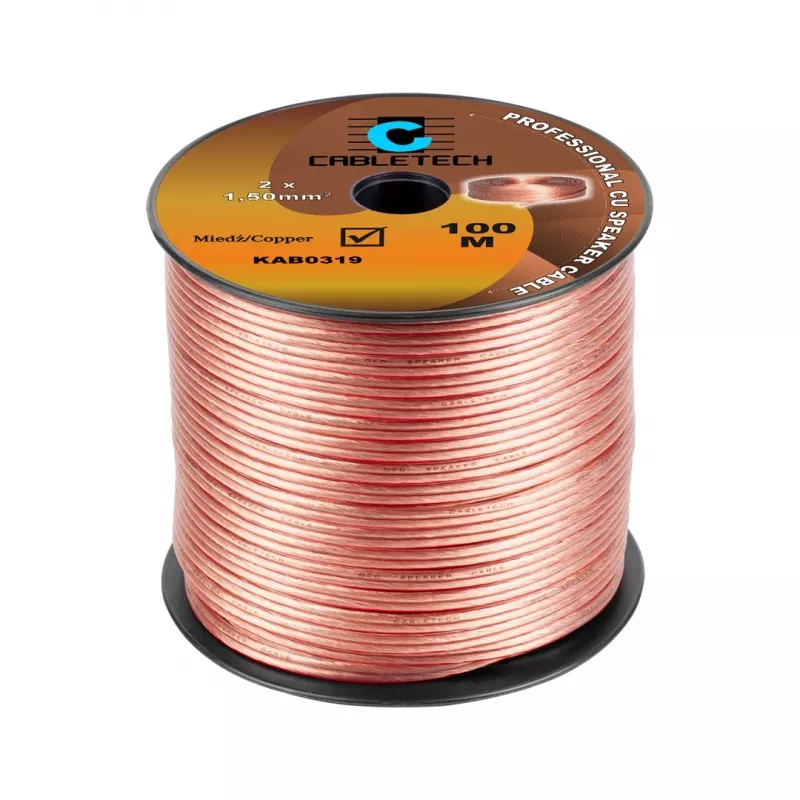 CABLETECH Lautsprecherkabel 1,5mm