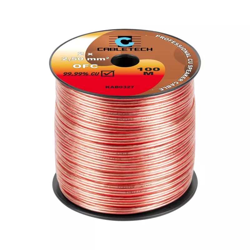CABLETECH Lautsprecherkabel OFC 2,5mm