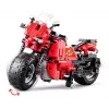 CADA Bausteine-Set ferngesteuertes Motorrad 2.4G 484 Teile