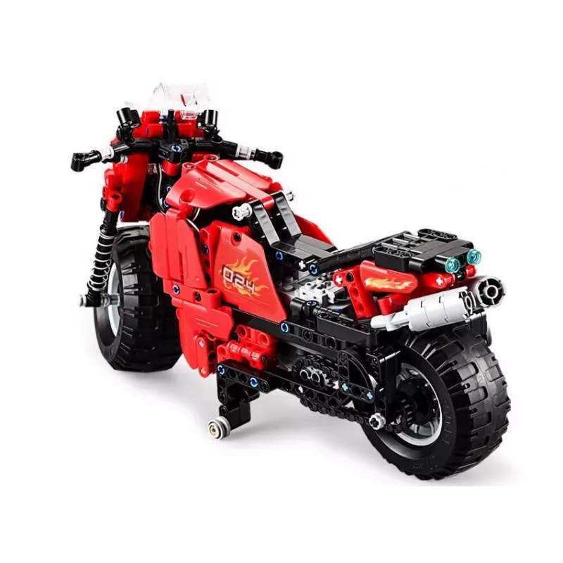 CADA Bausteine-Set ferngesteuertes Motorrad 2.4G 484 Teile