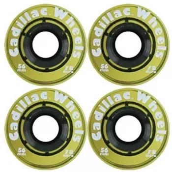 Cadillac 70mm Wheels Blau - Longboard Cruiser Wheels 80a Urethan