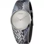 CALVIN KLEIN K5V231Q4 Damenuhr 39mm Quarz Edelstahl Roségold PVD Leder Schwarz