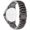 Calvin Klein Man 25200164 40mm Quarzuhr Edelstahl Mesh Schwarzes Zifferblatt