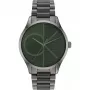 Calvin Klein Man 25200164 40mm Quarzuhr Edelstahl Mesh Schwarzes Zifferblatt