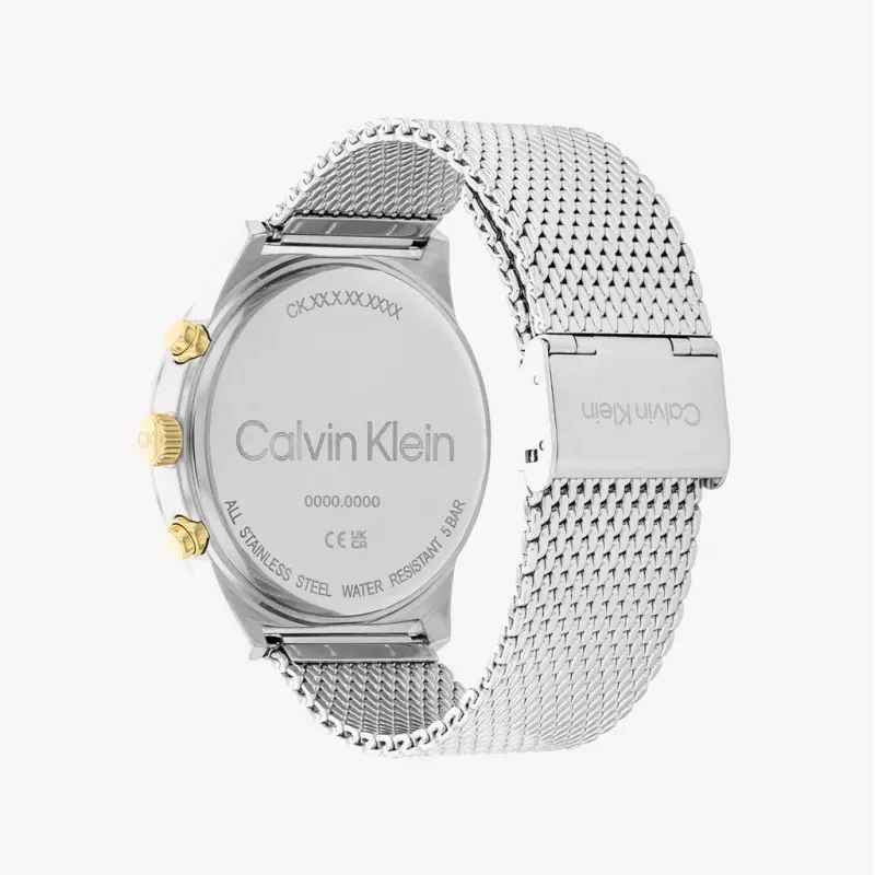 CALVIN KLEIN Herrenuhr City Collection 25200296 44mm Edelstahl Swiss Quartz