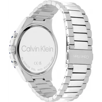 Calvin Klein Herrenuhr Minimal Extension 25200115 44mm Edelstahl-Mesh