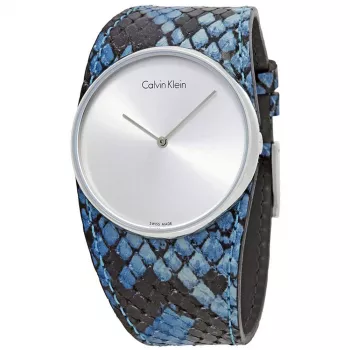 Calvin Klein Damenuhr K5V231V6 39mm Edelstahl Silber