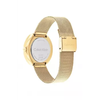 CALVIN KLEIN Damenuhr Minimal Extension 25200339 38,5 mm Silber Edelstahl Mesh