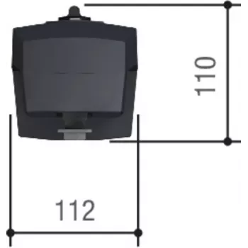 CAME AXL 22 ECO TOP Doppelflügel-Drehtor-Komplettset für Tore bis 4,4 m