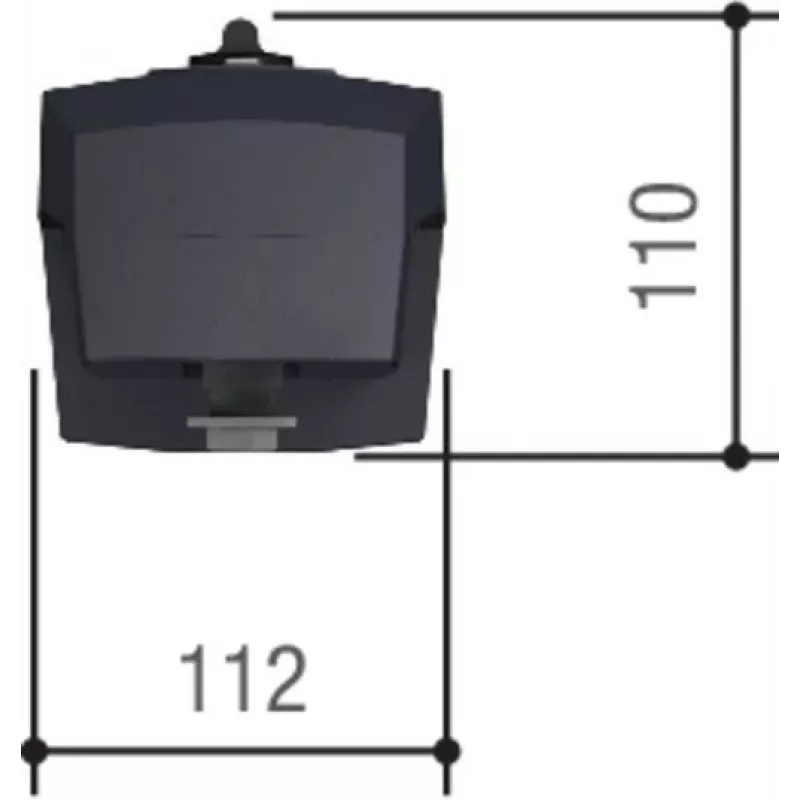 CAME AXL 22 ECO TOP Doppelflügel-Drehtor-Komplettset für Tore bis 4,4 m