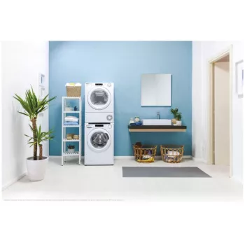 Candy CSOE H7A2TE-S Freistehender Wärmepumpentrockner, 7 kg, A++, Wi-Fi, Weiß