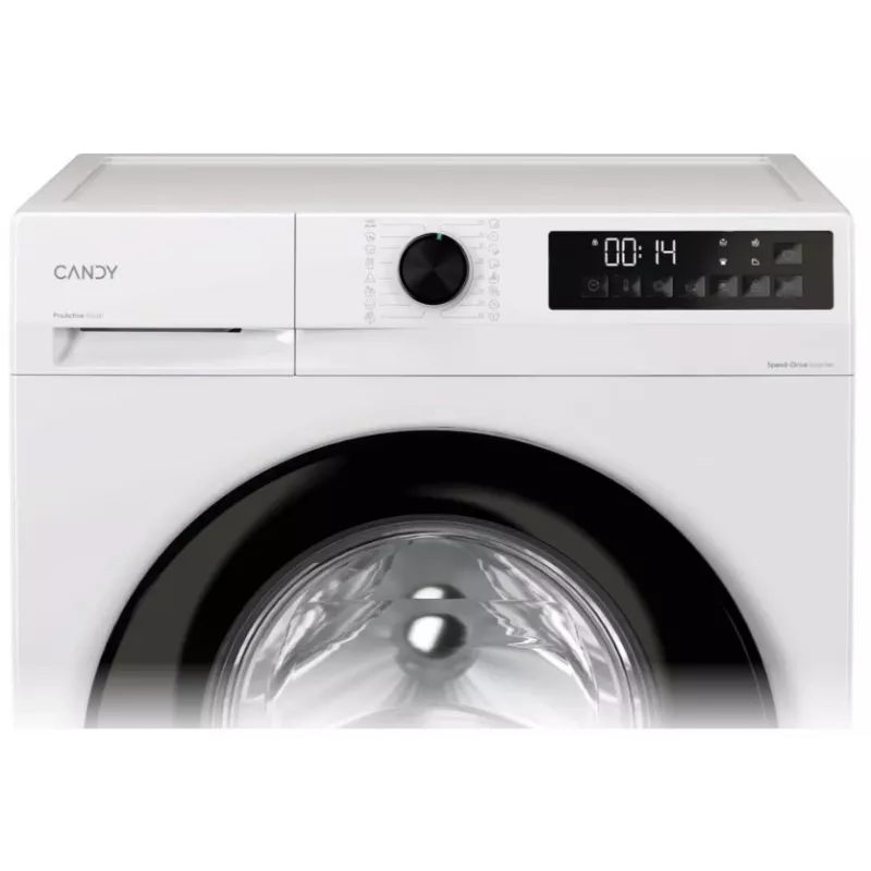 Candy GD 39B8-S Freistehender Frontlader-Waschmaschine, 9 kg, 1300 U/min, A+++, NFC, Weiß