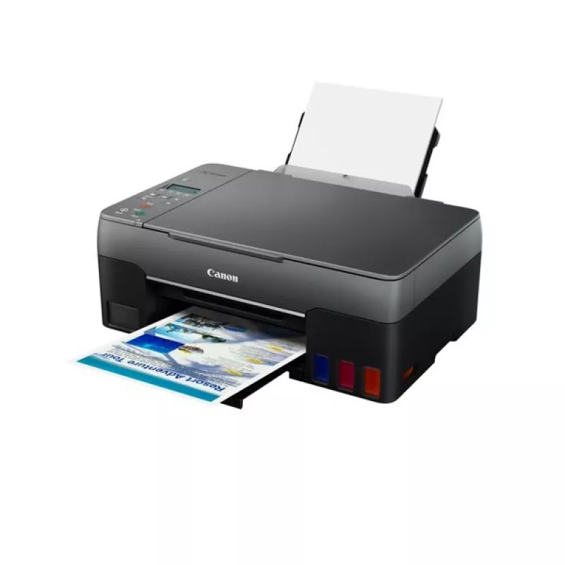 Canon PIXMA G2560 Multifunktions-Farbtintenstrahldrucker mit nachfüllbaren Tintentanks, Drucken Kopieren Scannen, A4, USB