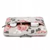 Canvaslife Sleeve für 13-14 Zoll Laptop - Weiß und Pink