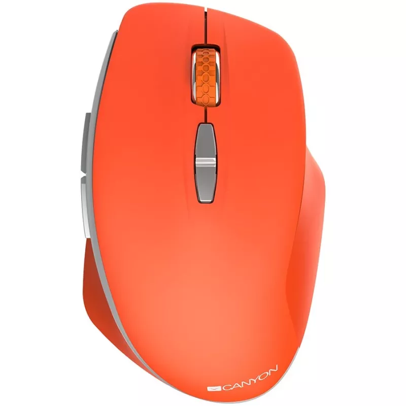 Canyon 2.4 GHz Wireless Mouse mit 7 Tasten DPI 800/1200 Rot