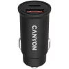 Canyon C-20B03 Kabellose Optische Maus, Schwarz, 800/1200/1600 DPI, USB-Nano-Empfänger