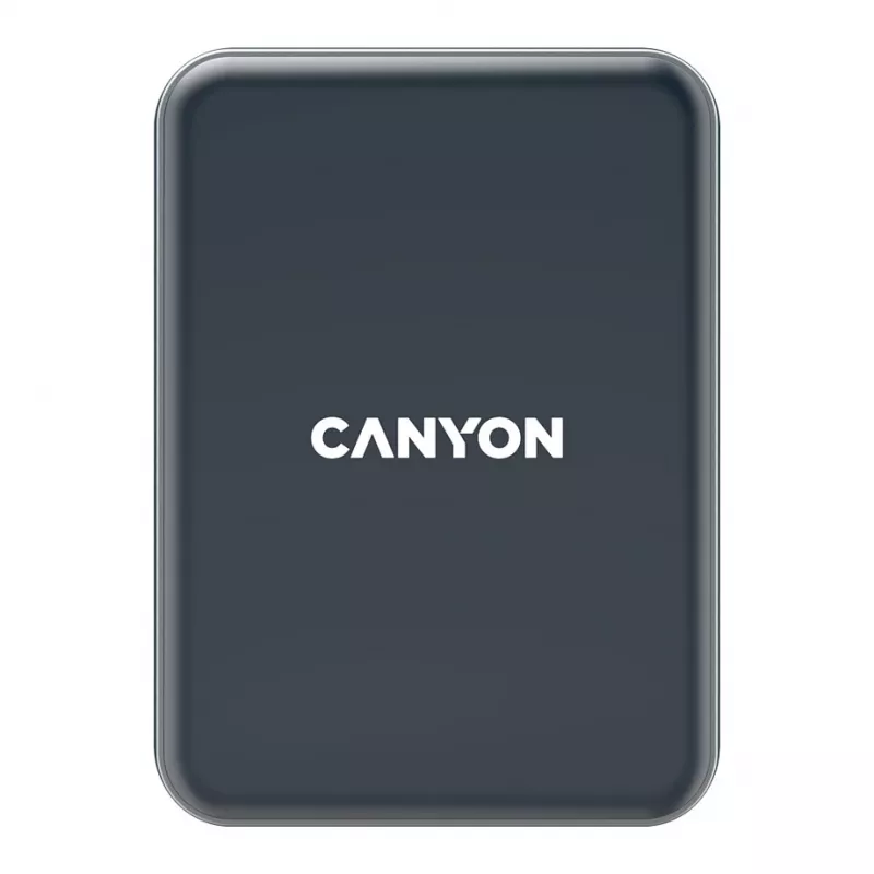 CANYON CH-15 Car Holder and Wireless Charger MegaFix, 15W, USB-C, Black