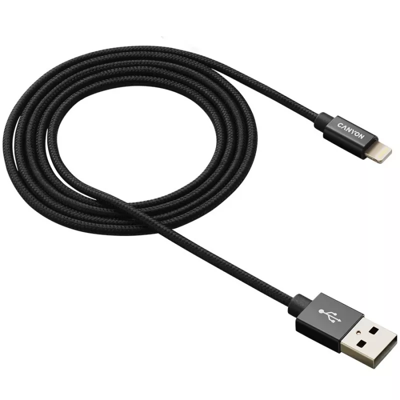 Canyon Charge & Sync MFI Cable 1m Black