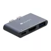 CANYON DS-1 3-in-1 Thunderbolt 3 Hub Space Grey