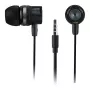 CANYON EP-3 In-Ear Headset mit Mikrofon, 1,2m Flachbandkabel, Dunkelgrau
