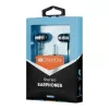 CANYON EPM-01 In-Ear Kabelgebundenes Headset mit Mikrofon, 1,2 m Kabel, Schwarz