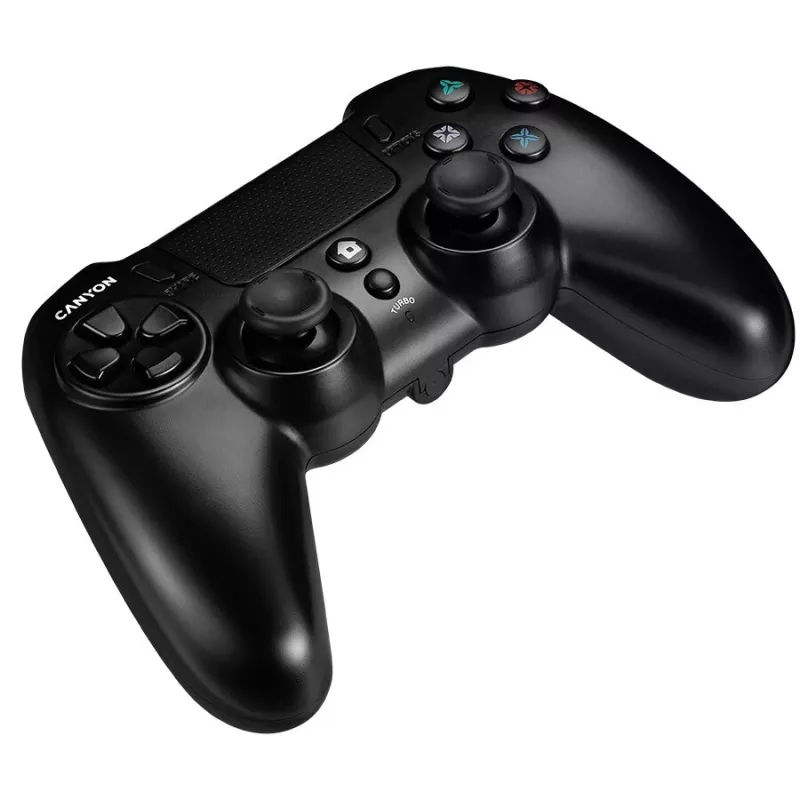 Canyon Gaming Wireless Gamepad GP-W5 mit Touchpad für PS4 Schwarz