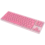 CANYON Tastatur OnType 10 Low Profile EN Kabelgebunden Pink