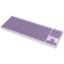 CANYON Tastatur OnType 10 Low Profile EN Kabelgebunden Violett