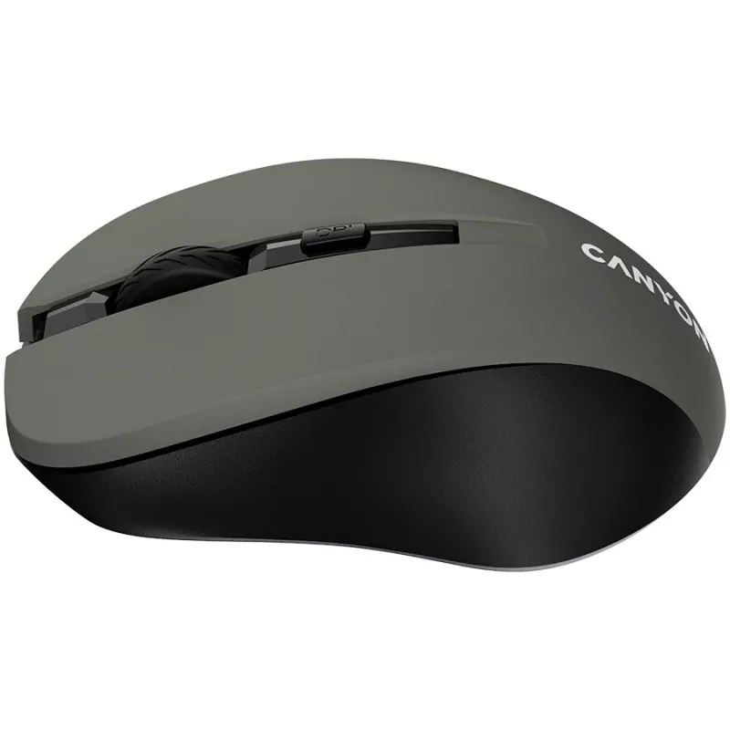 CANYON MW-1 Kabellose Optische Maus - 2,4 GHz, 1600 DPI, Grau
