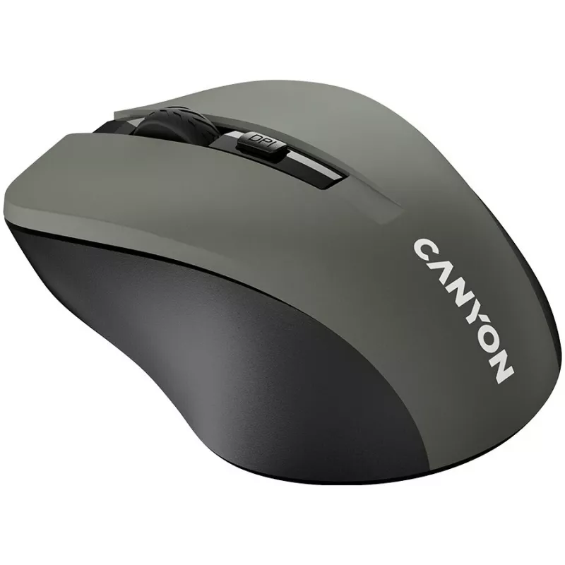 CANYON MW-1 Kabellose Optische Maus - 2,4 GHz, 1600 DPI, Grau