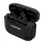 Canyon TWS-3 True Wireless Bluetooth Ohrhörer mit Ladecase, Schwarz