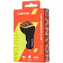 Canyon Universal 3xUSB Car Adapter Input 12V-24V Output DC Black