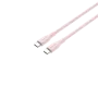 CANYON USB-C auf USB-C Kabel 60W 1m Silikon Pink Sand
