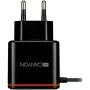 Canyon Wandladegerät mit USB Type-C Kabel, 2.1A, Schwarz