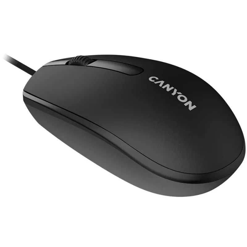 Canyon Kabelmaus M-10 mit 3 Tasten Schwarz