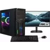 CAPTIVA PC Power Starter R80-000 TFT-Bundle - Ryzen 5 5600G, 16GB DDR4, 1TB SSD, DVD-RW, MSI, WLAN, Windows 11 Home, TFT-Monitor