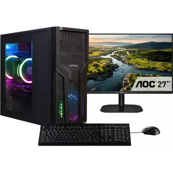 CAPTIVA Power Starter R80-002 TFT-Bundle AMD Ryzen™ 5 16 GB DDR4-SDRAM 1 TB SSD Windows 11 Home (80002)