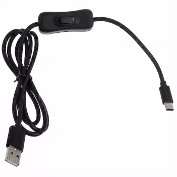 Captiva USB-C auf USB-C Kabel 2m 100W Schwarz