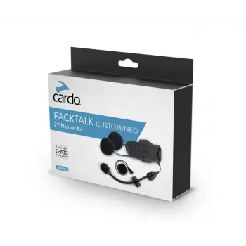 Cardo PT CUSTOM 2ND HELMET KIT - Schwarz