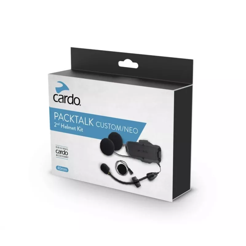 Cardo PT CUSTOM 2ND HELMET KIT - Schwarz