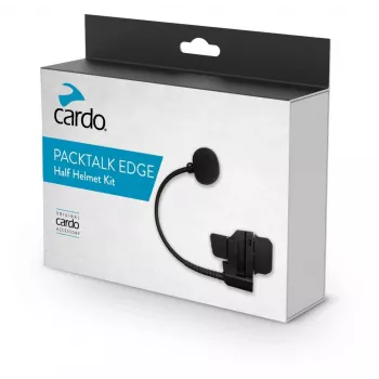 Cardo PT Edge Half Helmet Kit - JBL Lautsprecher & Bügelmikrofon für Packtalk Edge