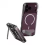 CARE by PanzerGlass Kickstand Hülle Transparent mit Weißem MagSafe für iPhone 17 Pro